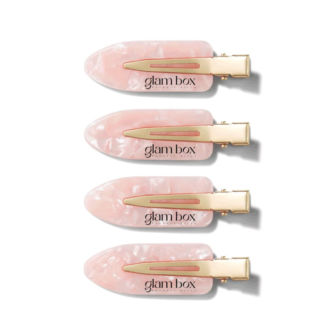 Pink Hair Clips (4 Pack)